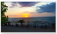 Tramonto da Capo Vaticano